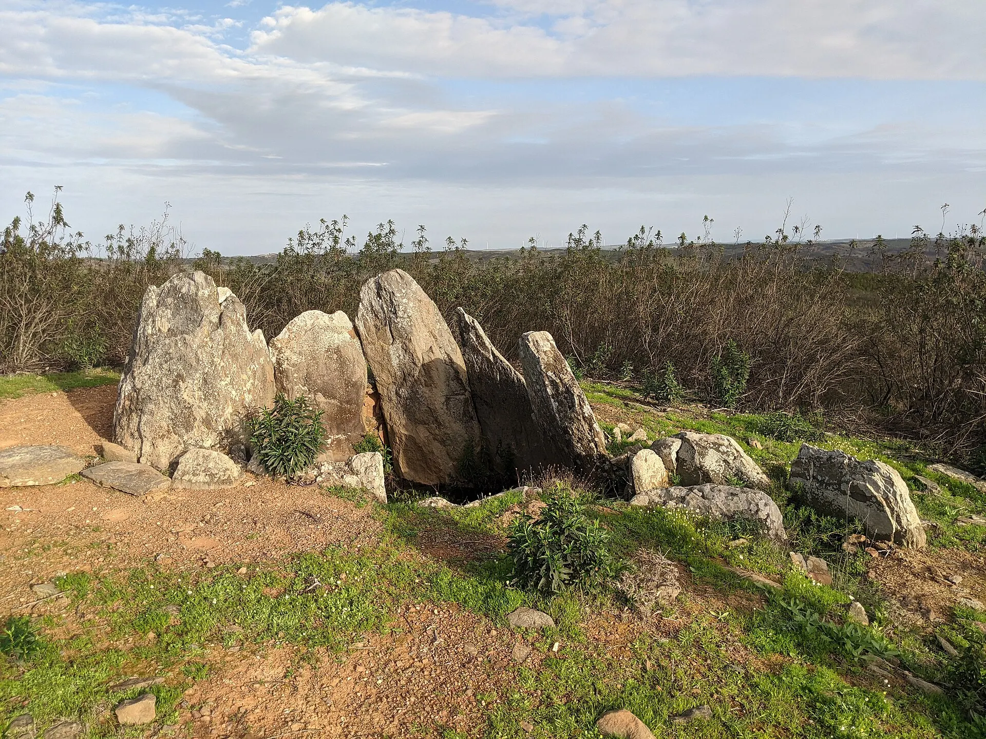 Le dolmen de l'Anta da Masmorra, à Cachopo