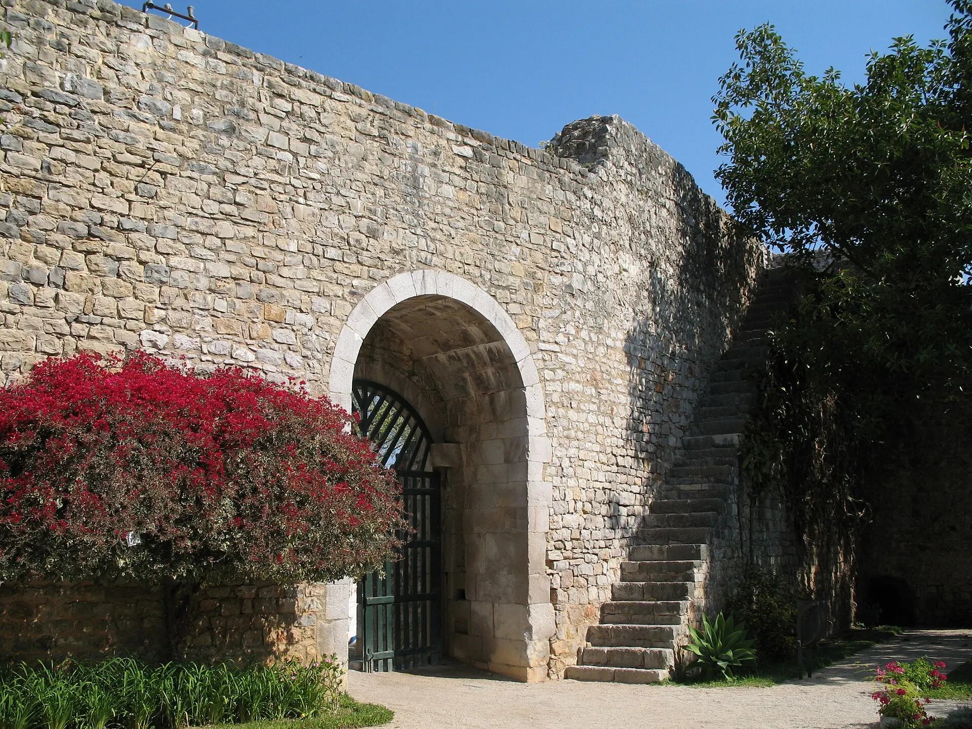 Gate and walls of Tavira castle